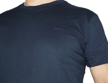 Hugo Boss Koszulka granatowy T-shirt logo classic roz. XL