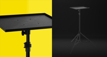 МУЛЬТИМЕДИЙНЫЙ ШТАТИВ С полкой ДЛЯ НОУТБУКА 10 кг 180 см Регулируемый Складной