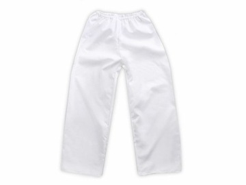 STRÓJ ANIOŁEK SPODNIE OPASKA BIAŁY 134-140 4el