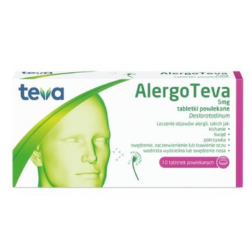 Alergo Teva 5 mg (Flynise) - 10 tabletek