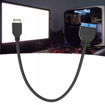 ПЕРЕДНЯЯ ПАНЕЛИ USB 3.1 К УДЛИНИТЕЛЬНОМУ КАБЕЛЮ USB 3.0