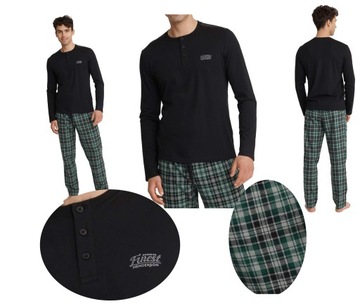 HENDERSON Ciepła piżama męska USHER 40946 *XXL*99x