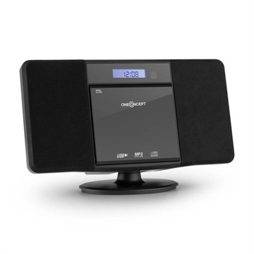 Mini Wieża MP3-CD-Player USB SD AUX CZARNA