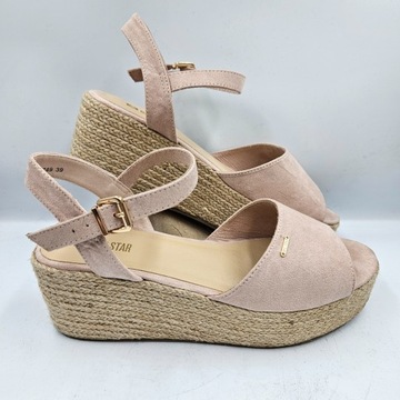 Buty Sandały Damskie Big Star Espadryle FF274749 rozmiar 39