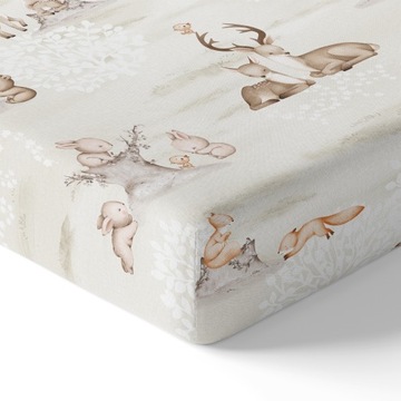 PRZEŚCIERADŁO DO ŁÓŻECZKA 120x60 Z GUMKĄ GRUBA BAWEŁNA 100% PRODUKT POLSKI