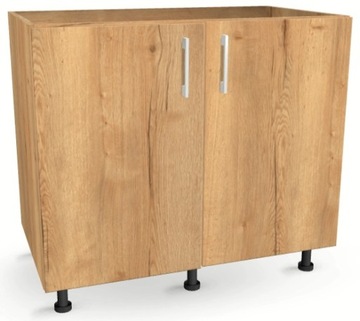 Szafka pod zlew 90 cm DĄB CRAFT ZŁOTY 82/90/52,1