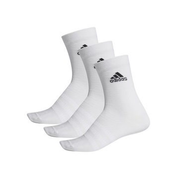 ADIDAS SKARPETY DŁUGIE LIGHT CREW r.46-48 3PAK