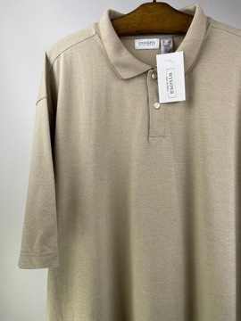 Męska koszulka polo beżowa CONCEPTS CLAIBORNE 3XL