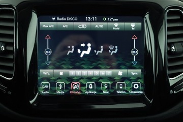 Jeep Compass II SUV 1.4 MultiAir 140KM 2018 Jeep Compass 1.4 MultiAir, Salon Polska, Skóra, zdjęcie 16