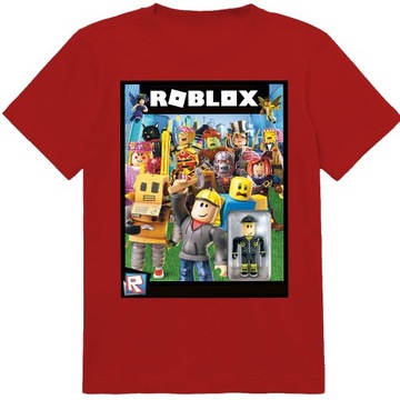 KOSZULKA DZIECIĘCA T-SHIRT DLA DZIECKA KOSZULKA ROBLOX 140 146 JAKOŚĆ