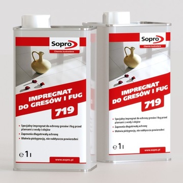 SOPRO 719 1L - Пропитка для керамогранита и швов