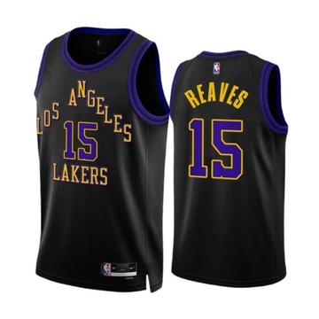2022-23 New Los Angeles Lakers Number 15 Austin Reaves Jersey, 3XL