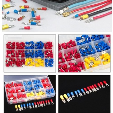 НАБОР ИЗОЛИРОВАННЫХ РАЗЪЕМОВ 280 ШТ.