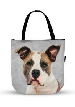 TORBA 3D torebka PSEM AMERICAN BULLTERIER prezent