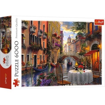 Puzzle Trefl 6000 el. Romantyczna Kolacja 65003