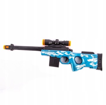 PISTOLET NA BATERIE DŹWIĘK ŚWIATŁO KARABIN