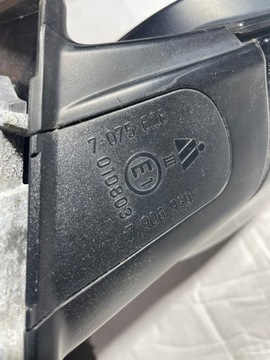 BMW 3 E91 E90 ZRCÁTKO PRAVÉ 5PIN EVROPA 7075626