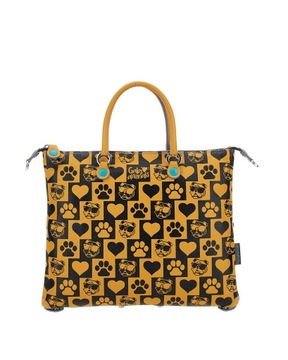 Gabs Bag G3 Plus M Dogs Handbag Leather Mustard Woman