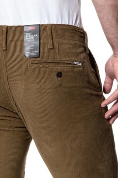 Męskie spodnie materiałowe Levi's 502 REGULAR TAPER W32 L34