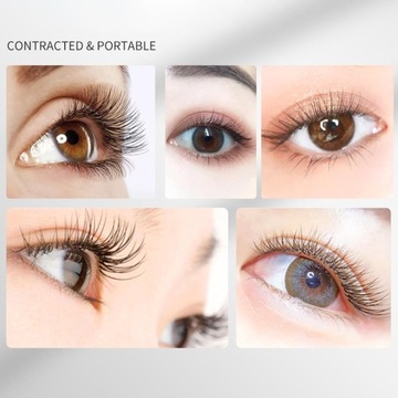 Портативные щипцы для завивки ресниц с подогревом, удобные в переноске и использовании, с