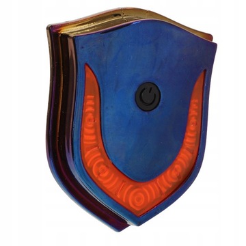 Oświetlenie na kask motocyklowy V Kształt USB