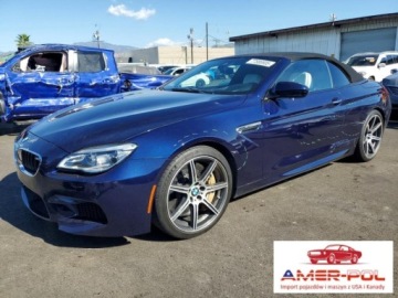 BMW Seria 6 F06-F12-F13 M6 Cabrio Facelifting M6 560KM 2018 BMW M6 2018 BMW M6, 4.4L, od ubezpieczalni 4.4 Benzyna 560KM