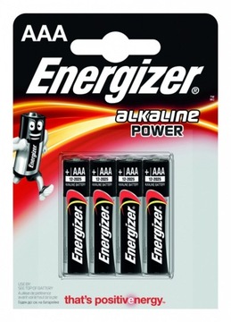 Bateria alkaliczna Energizer AAA (R3) 4 szt.