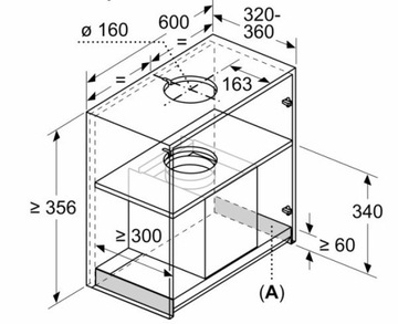Капот Bosch DBB67AM60