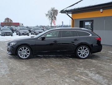 Mazda 6 III Kombi 2.2 SKYACTIV-D I-ELOOP 175KM 2013 Mazda 6 Navi Ledy Automat Tempomat Serwis Gwarancja 2.2 Diesel 175KM, zdjęcie 7