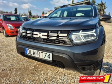 Dacia Duster II SUV Facelifting 1.0 TCe LPG 100KM 2022 Dacia Duster Salon Polska Nawigacja Lampy LED LPG Szary Metalik Alufe, zdjęcie 11