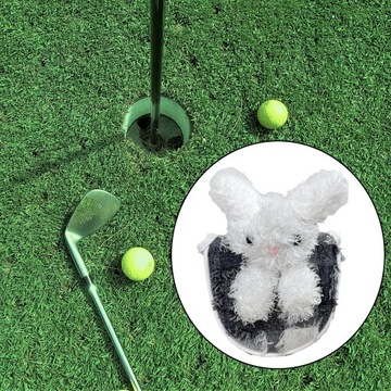 Сумка для головки клюшки Mallet. Чехол для головы клюшки для большинства клюшек, маленький черный.