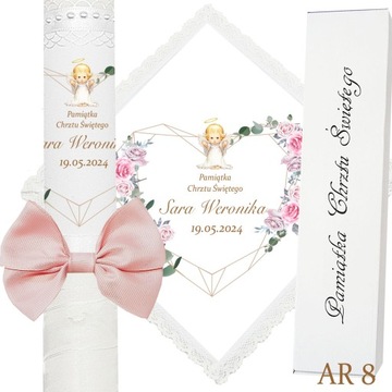 КРЕЩЕННАЯ СВЕЧА, КРЕЩЕННАЯ СВЕЧА, подсвечник для девочки