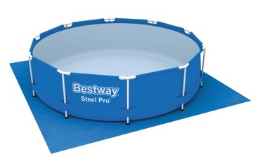 Bestway mata pod basen 335x335 305x305 plandeka ochronna do Fast Set 3.05