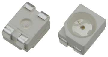 Dioda LED PLCC4 czerwona Cree 1,6cd 3A1C /2535
