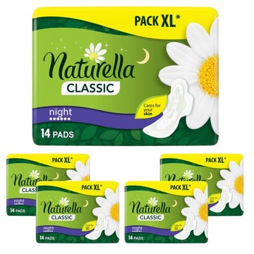 Podpaski Higieniczne Na Noc Naturella Classic