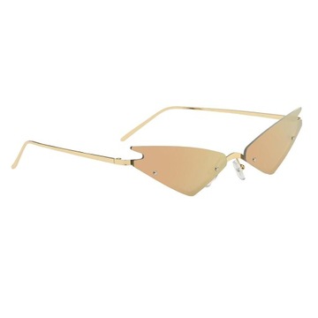 2x Modne damskie okulary przeciwsłoneczne Cat Eye Plastikowe oprawki Odcienie okularów