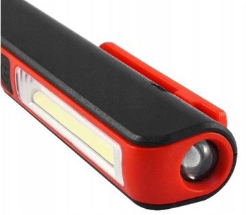 COB LED СВЕТОДИОДНАЯ ЛАМПА ДЛЯ МАСТЕРСКОЙ АККУМУЛЯТОРНЫЙ ФАКАР С МАГНИТОМ 3 Вт USB