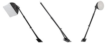 Wall&Rod - Składany Uchwyt Studyjny Sufitowo-Ścienny z regulacją 136cm