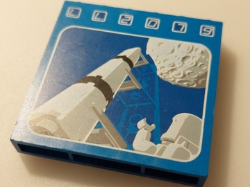 LEGO Panel 3754pb01 do 6970 Space