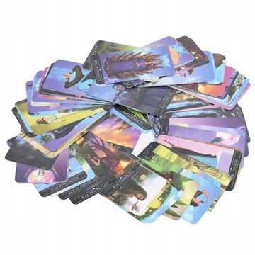 WRÓŻBIARSTWA KART SILVER WITCHCRAFT TAROT 78KAR