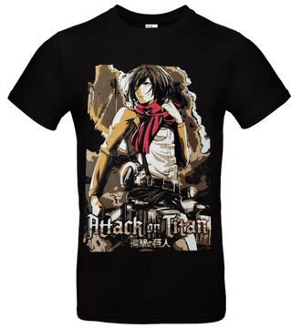 Attack on Titan Koszulka Anime Manga r L AT02 TU