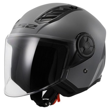Открытый шлем LS2 OF616 AIRFLOW II NARDO GREY для скутера S