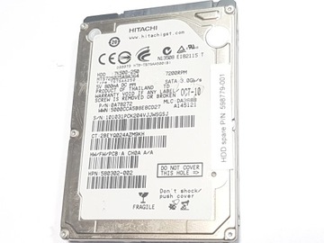 dysk twardy Hitachi 250GB 2,5' hts725025a9a364 910