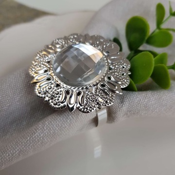 Pierścień metalowy Serwetnik Obrączka Serwetki 230