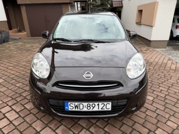 Nissan Micra IV Hatchback 5d 1.2 80KM 2011 Nissan Micra TYLKO 134tyśkm 1WŁAŚCICIEL 1.2B CLIMATRONIC 2011 ZADBANA Tekna, zdjęcie 35
