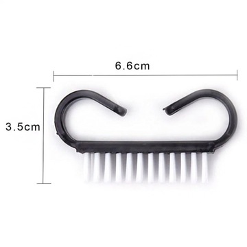 Кисть Кисти для ногтей, маленькие черные, 10 шт.