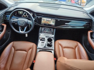 Audi Q8 SUV 3.0 55 TFSI 340KM 2022 Audi Q8 2022r., Premium Plus S-line, 3L, od ubezpieczalni 3.0 Benzyna 340KM, zdjęcie 7