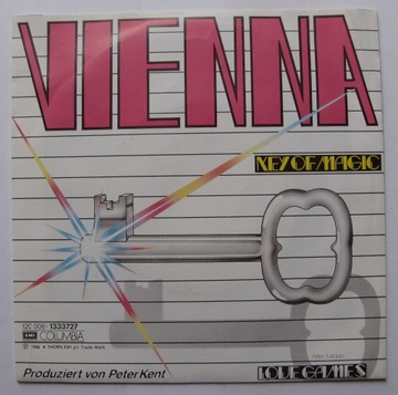 VIENNA Key Of Magic ~ 7''SP Italo - Disco