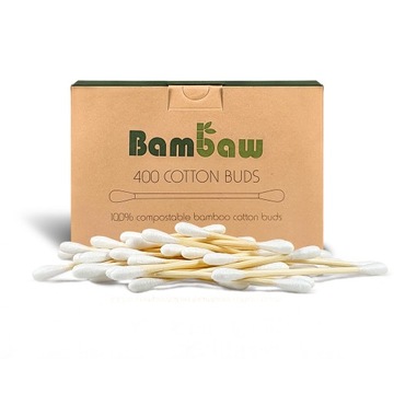 Bambaw, patyczki do czyszczenia uszu, bambus, 400