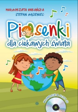 PIOSENKI DLA CIEKAWYCH ŚWIATA książka + 2 CD